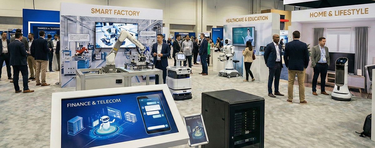 Virtual showcase of use cases